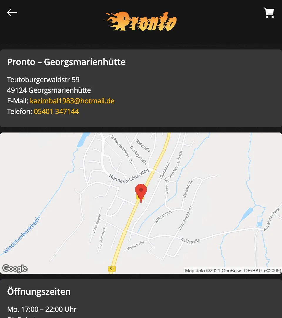 Pronto Georgsmarienhütte | Indus Appstore | Screenshot