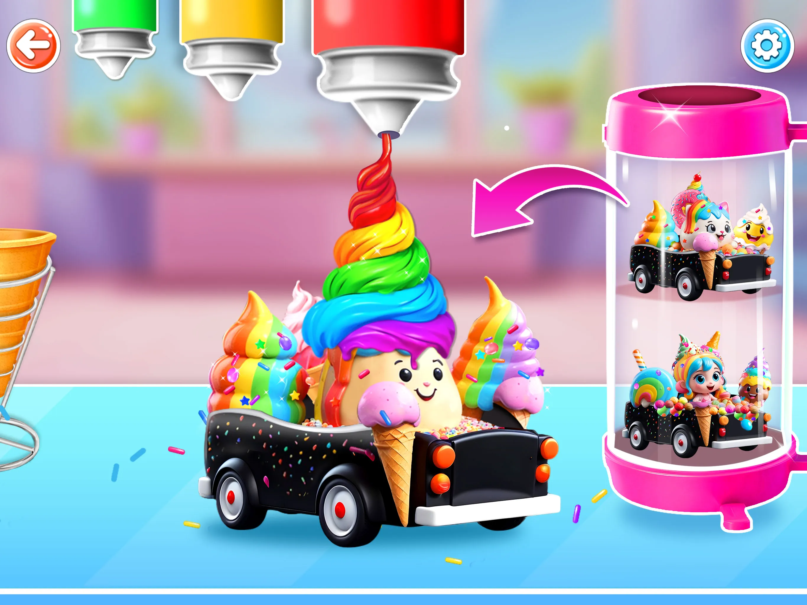 Sweet Ice Cream Maker Games | Indus Appstore | Screenshot