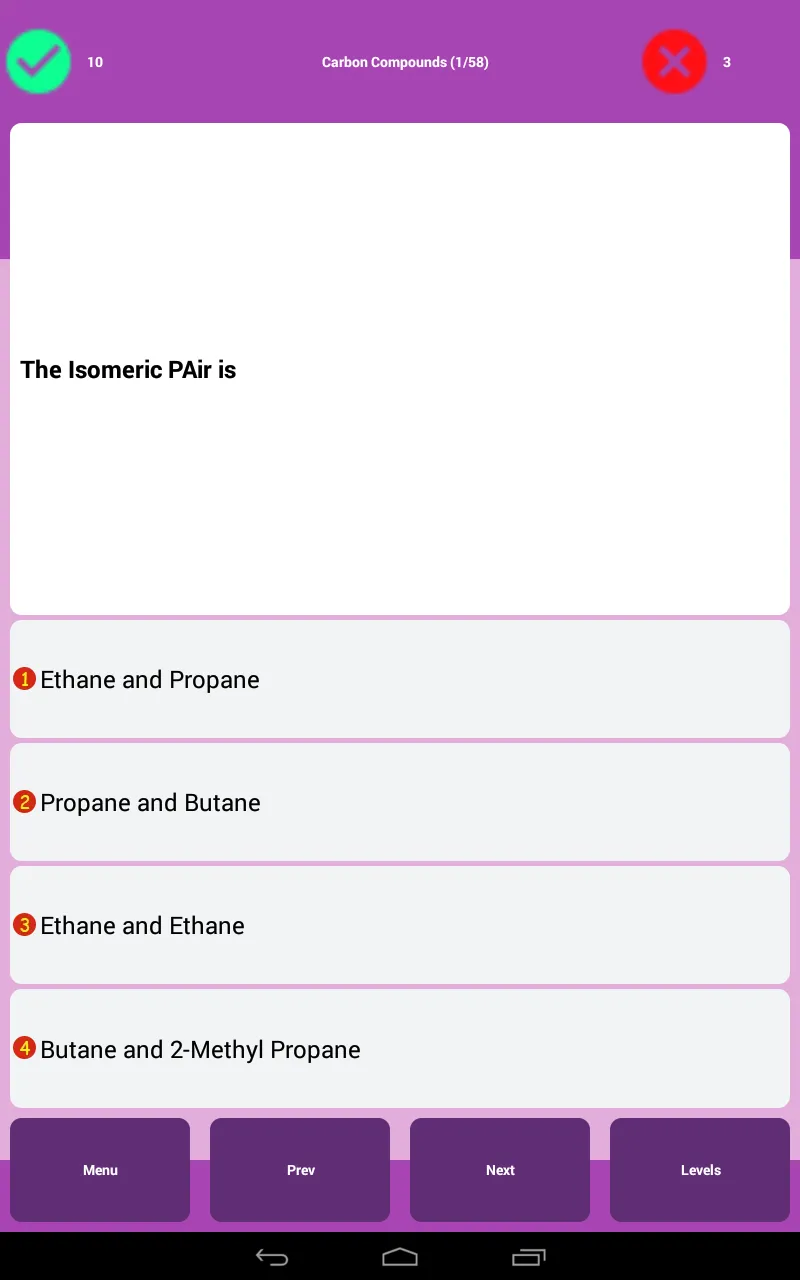 CBSE MCQ - Class 10th Science | Indus Appstore | Screenshot