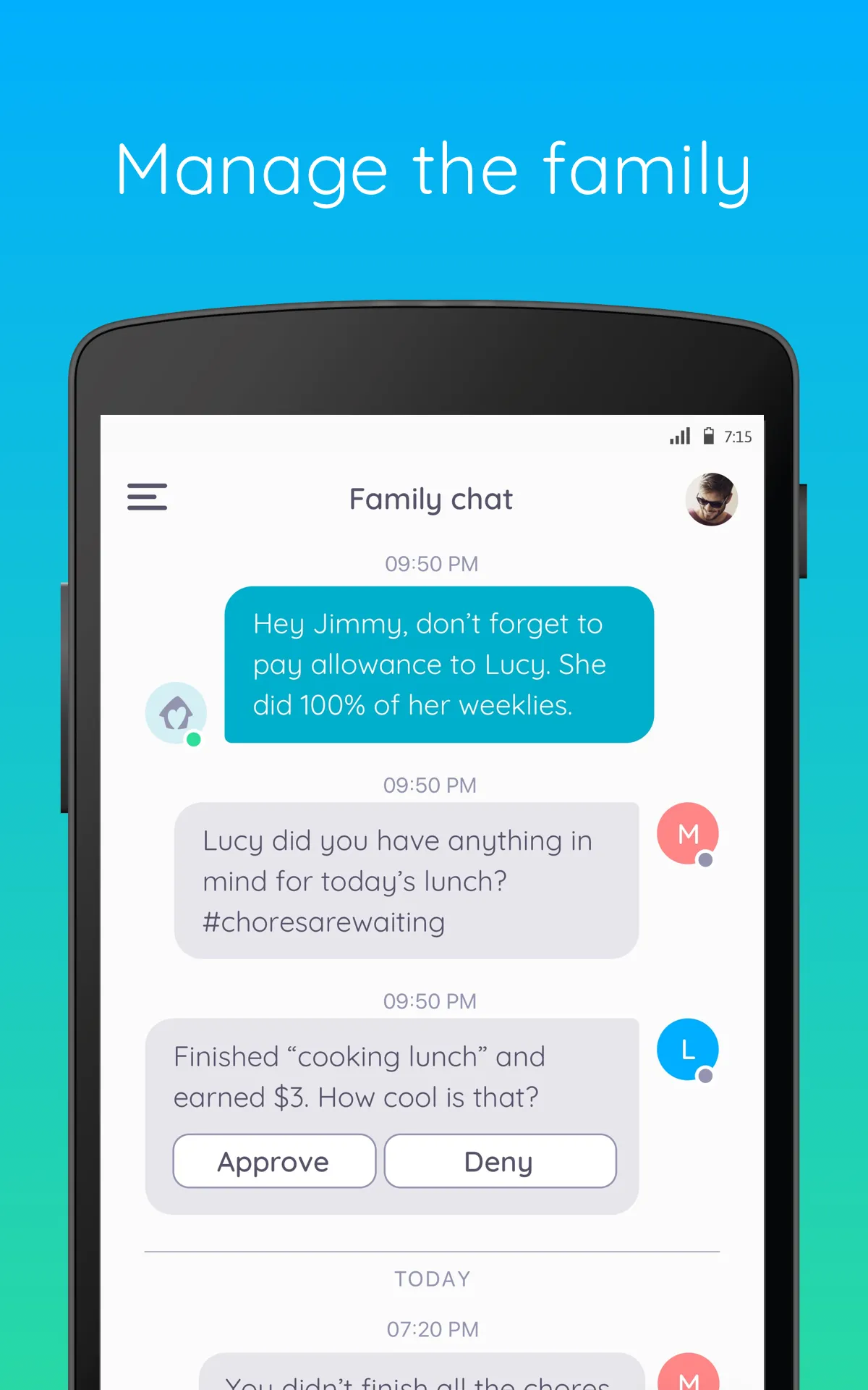 Homey - Chores and Allowance | Indus Appstore | Screenshot