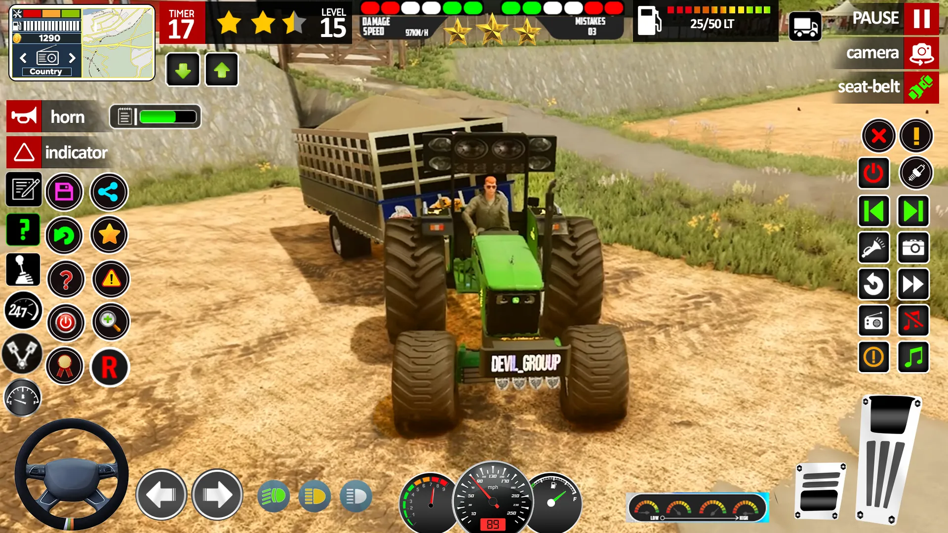 Indian Tractor Games Simulator | Indus Appstore | Screenshot