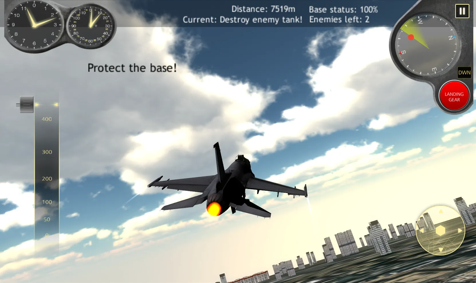 Fly Airplane Fighter Jets 3D | Indus Appstore | Screenshot