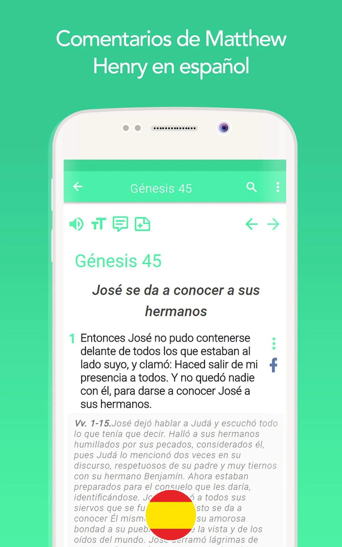 Comentario bíblico español | Indus Appstore | Screenshot