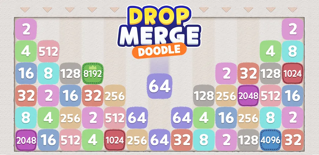 Drop Doodle - Number puzzles | Indus Appstore | Screenshot