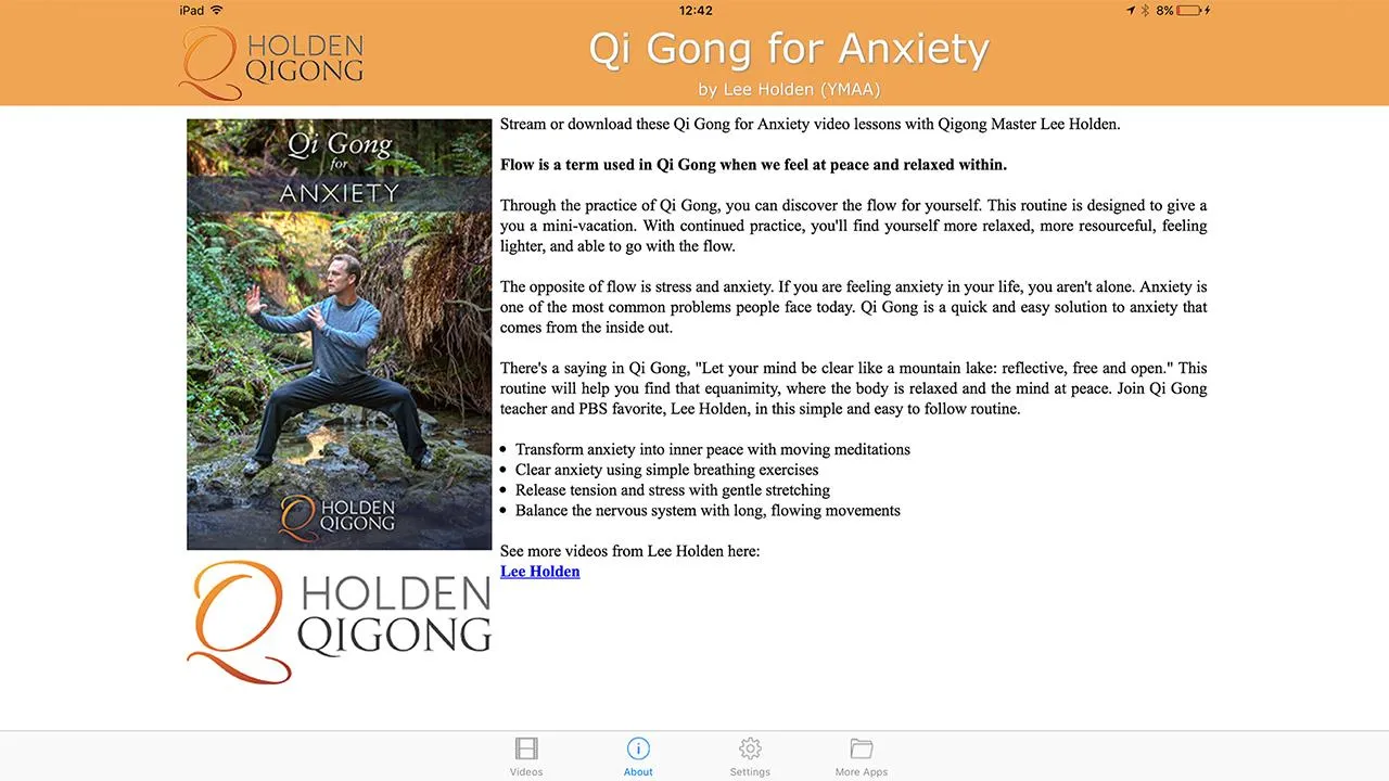 Qi Gong for Anxiety | Indus Appstore | Screenshot