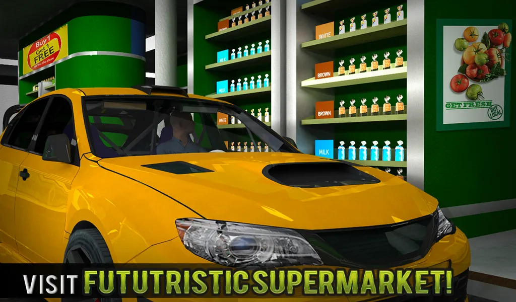 Shopping Mall Car Driving Game | Indus Appstore | Screenshot