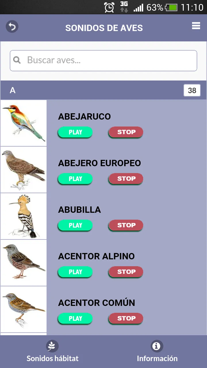 Birding in Extremadura | Indus Appstore | Screenshot