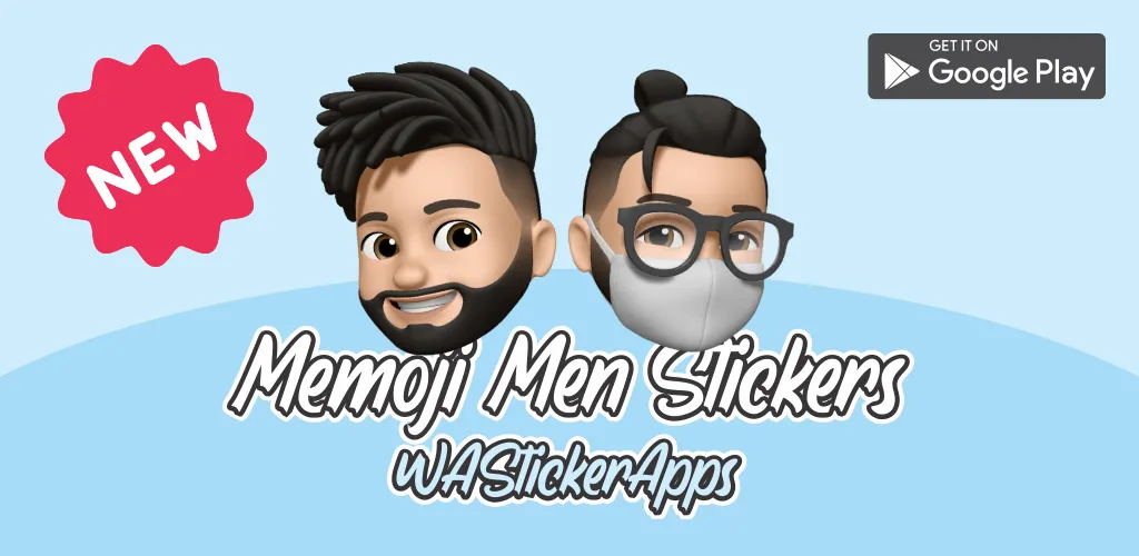 Men Memoji Sticker Packs HD | Indus Appstore | Screenshot