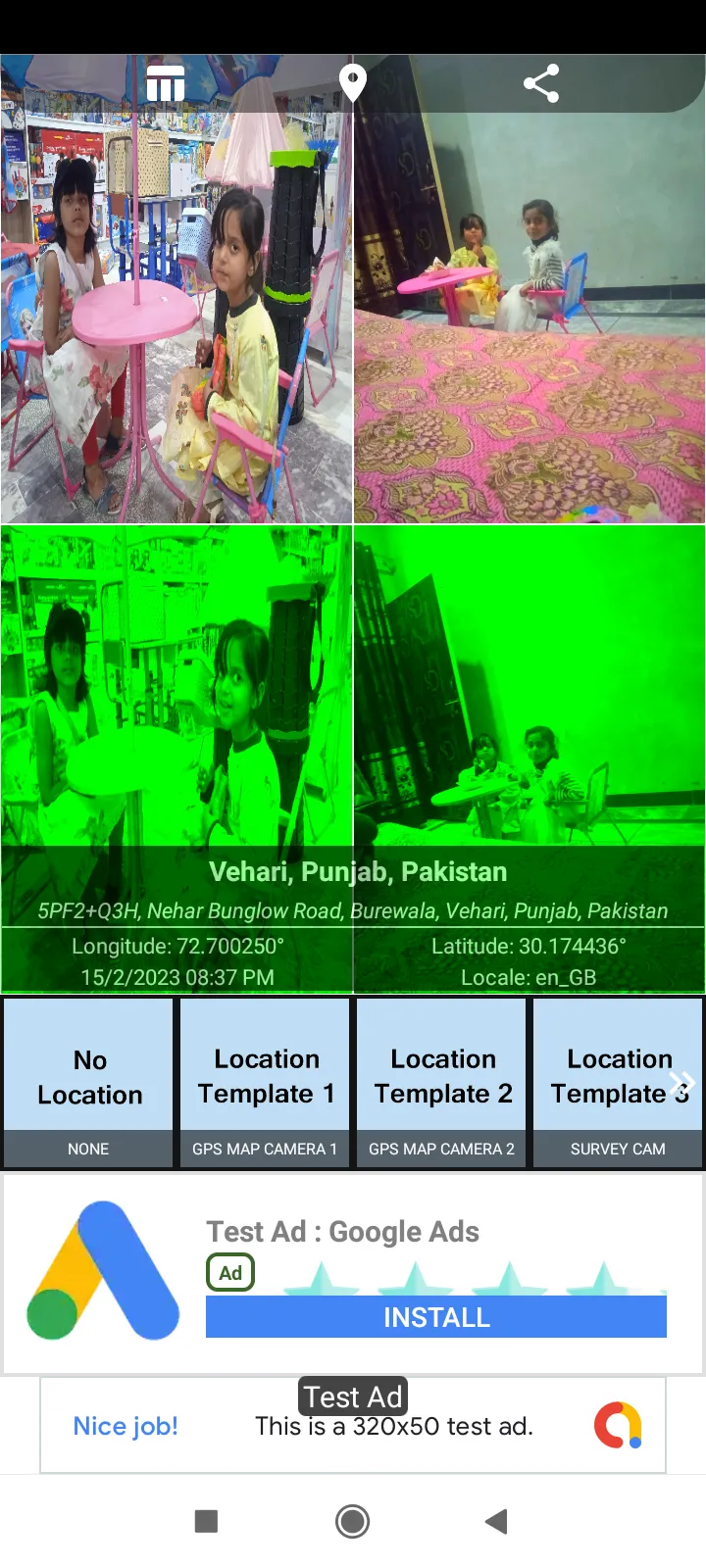 Geo Tagging Camera | Indus Appstore | Screenshot