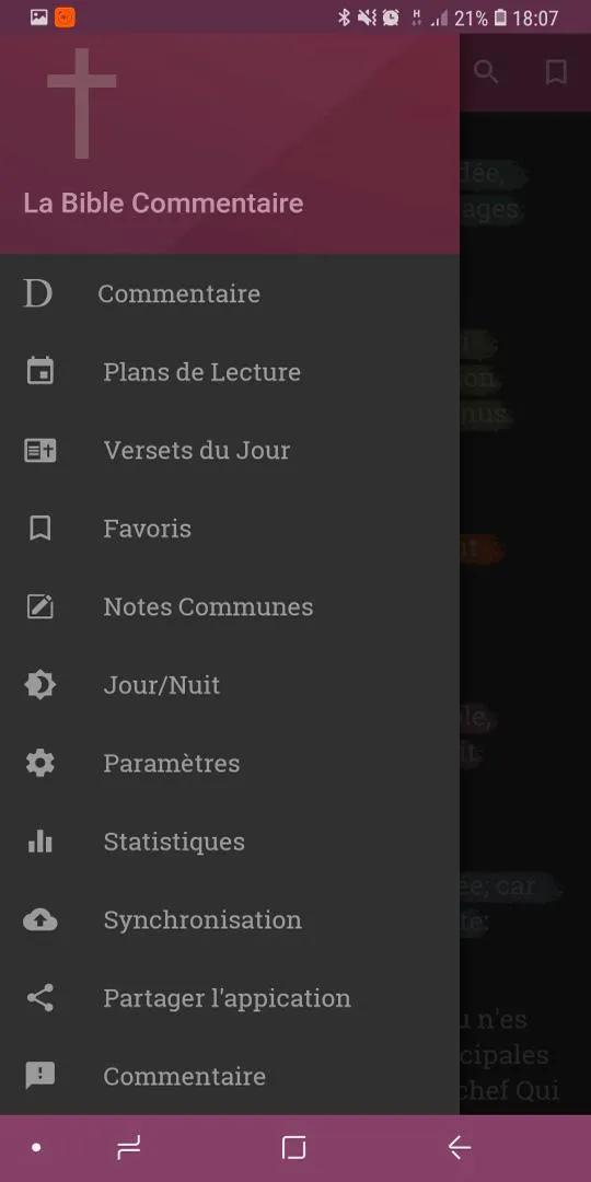 La Bible Commentaire Français | Indus Appstore | Screenshot