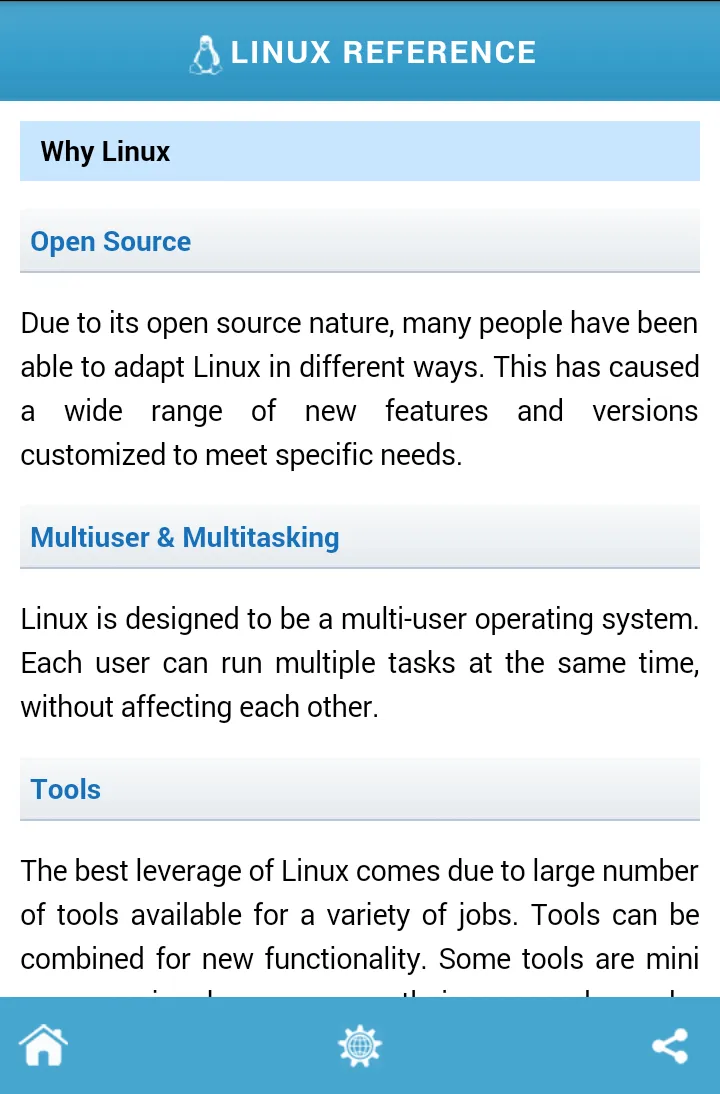 Linux Commands Quick Reference | Indus Appstore | Screenshot