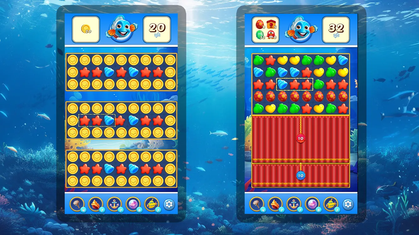 Ocean Match Puzzle Game Blast | Indus Appstore | Screenshot