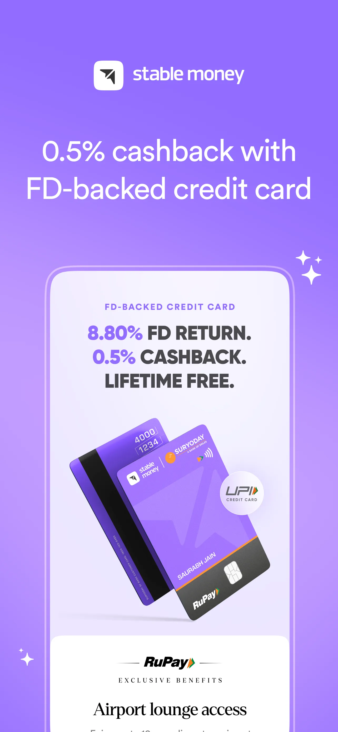 Stable Money: Earn 8.80% on FD | Indus Appstore | Screenshot