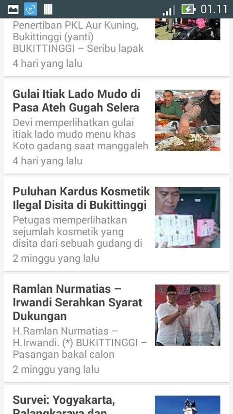 Berita Sumbar - Berita Minang | Indus Appstore | Screenshot