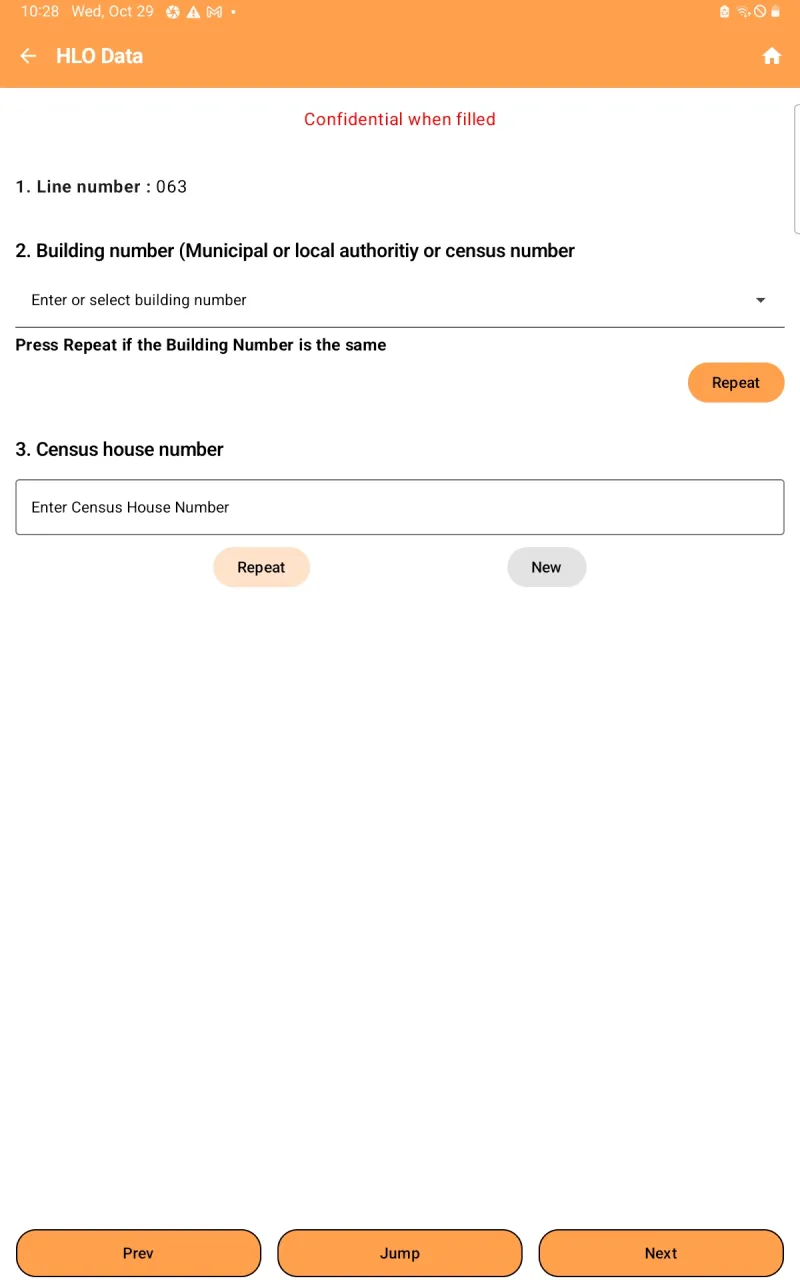 Census 2027-Houselist | Indus Appstore | Screenshot