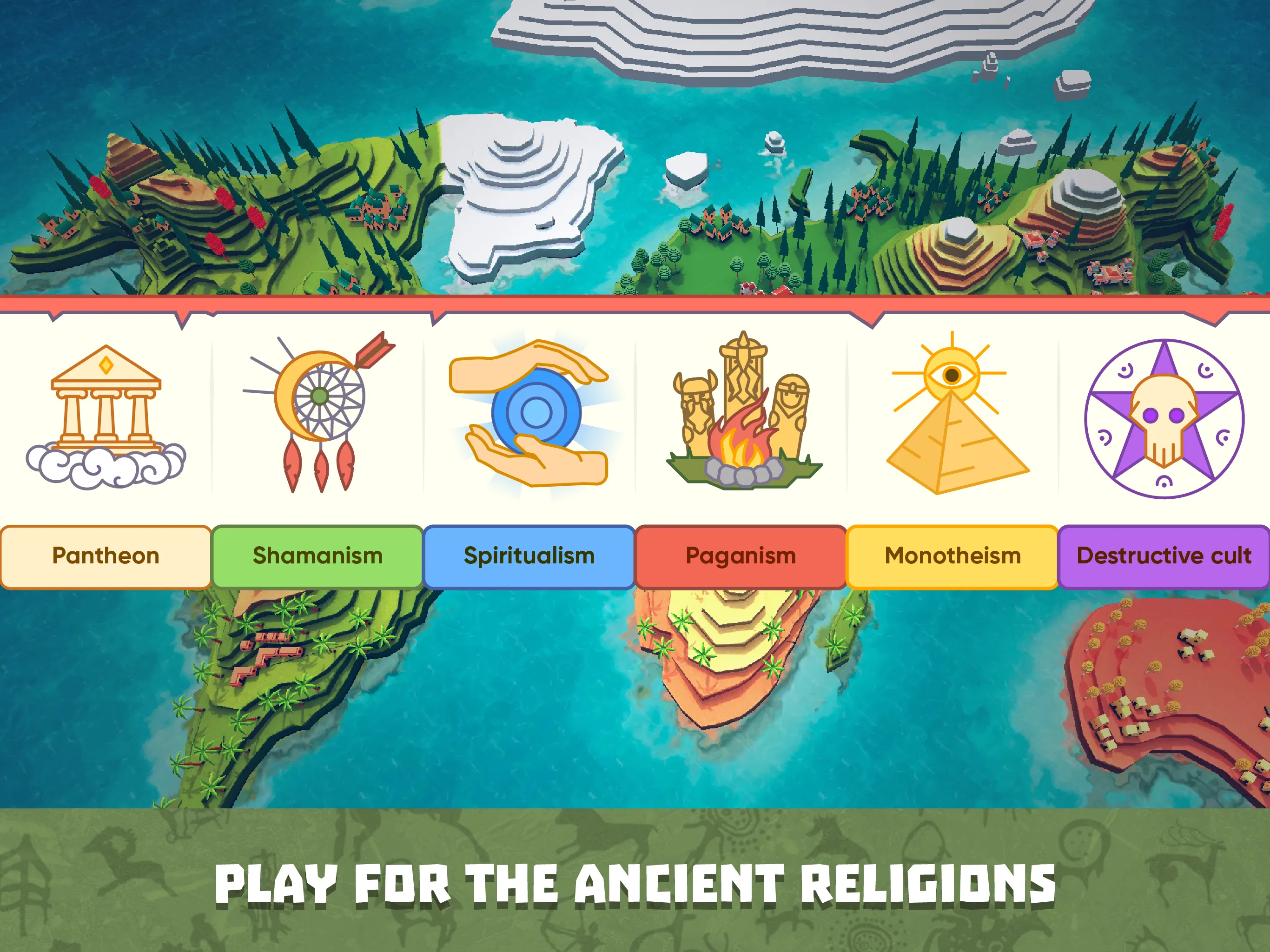 Religion Inc. God Simulator | Indus Appstore | Screenshot