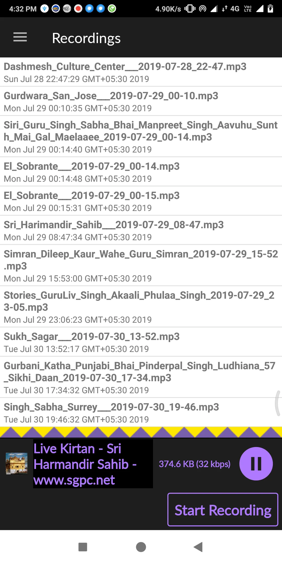 Live Kirtan | Indus Appstore | Screenshot