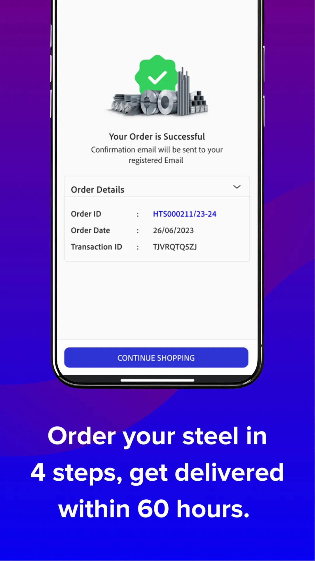 Hashtagsteel | Indus Appstore | Screenshot