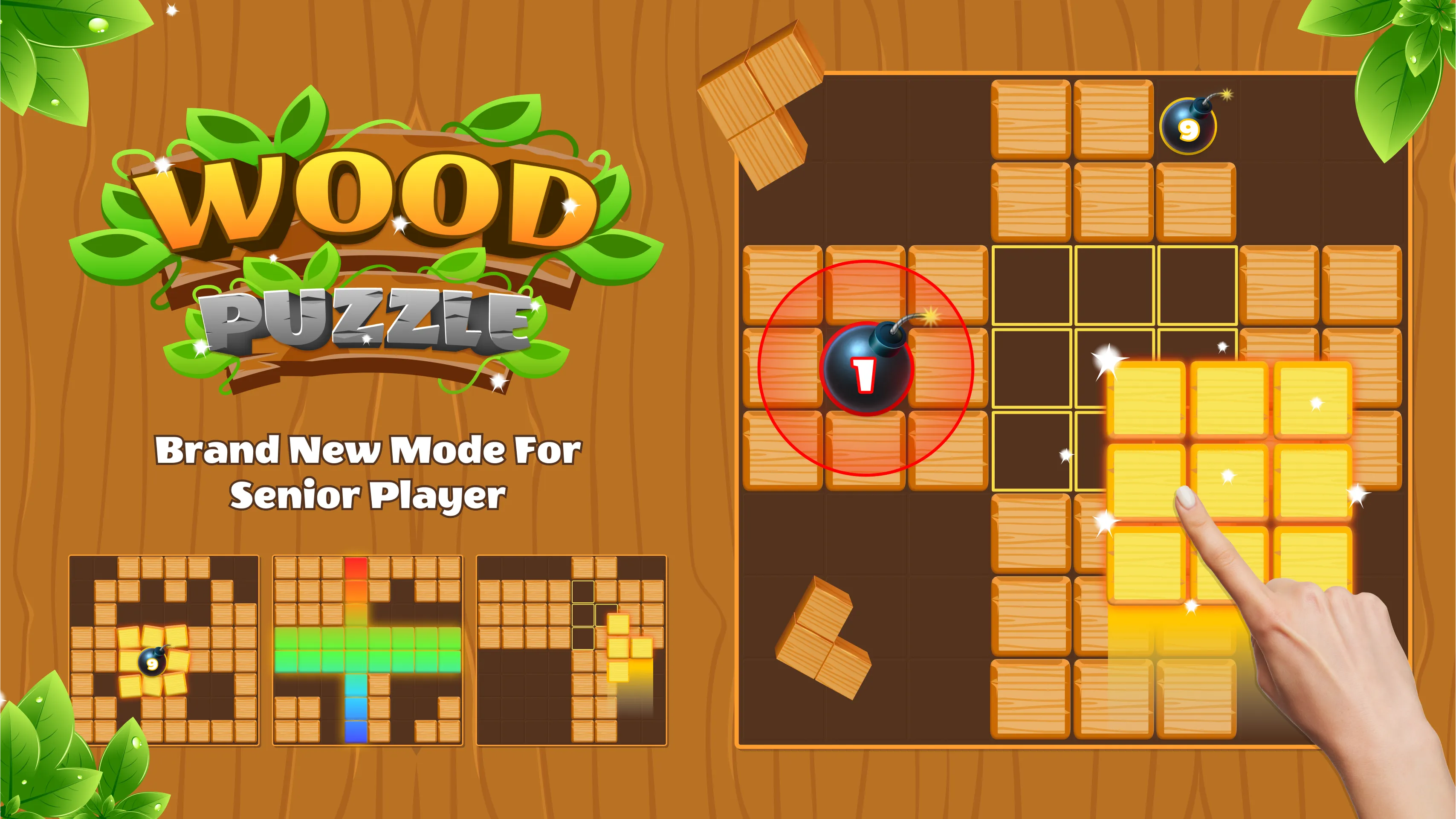 Woody Block Puzzle: Wood Game | Indus Appstore | Screenshot