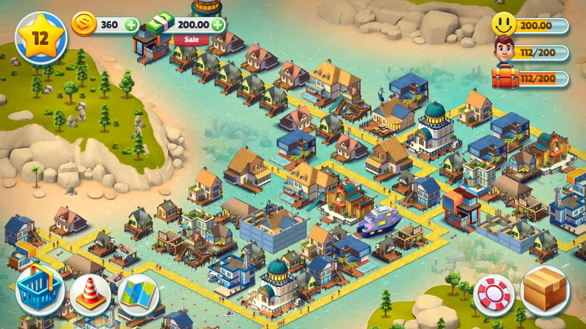 Cozy Town: Design a City Sim | Indus Appstore | Screenshot
