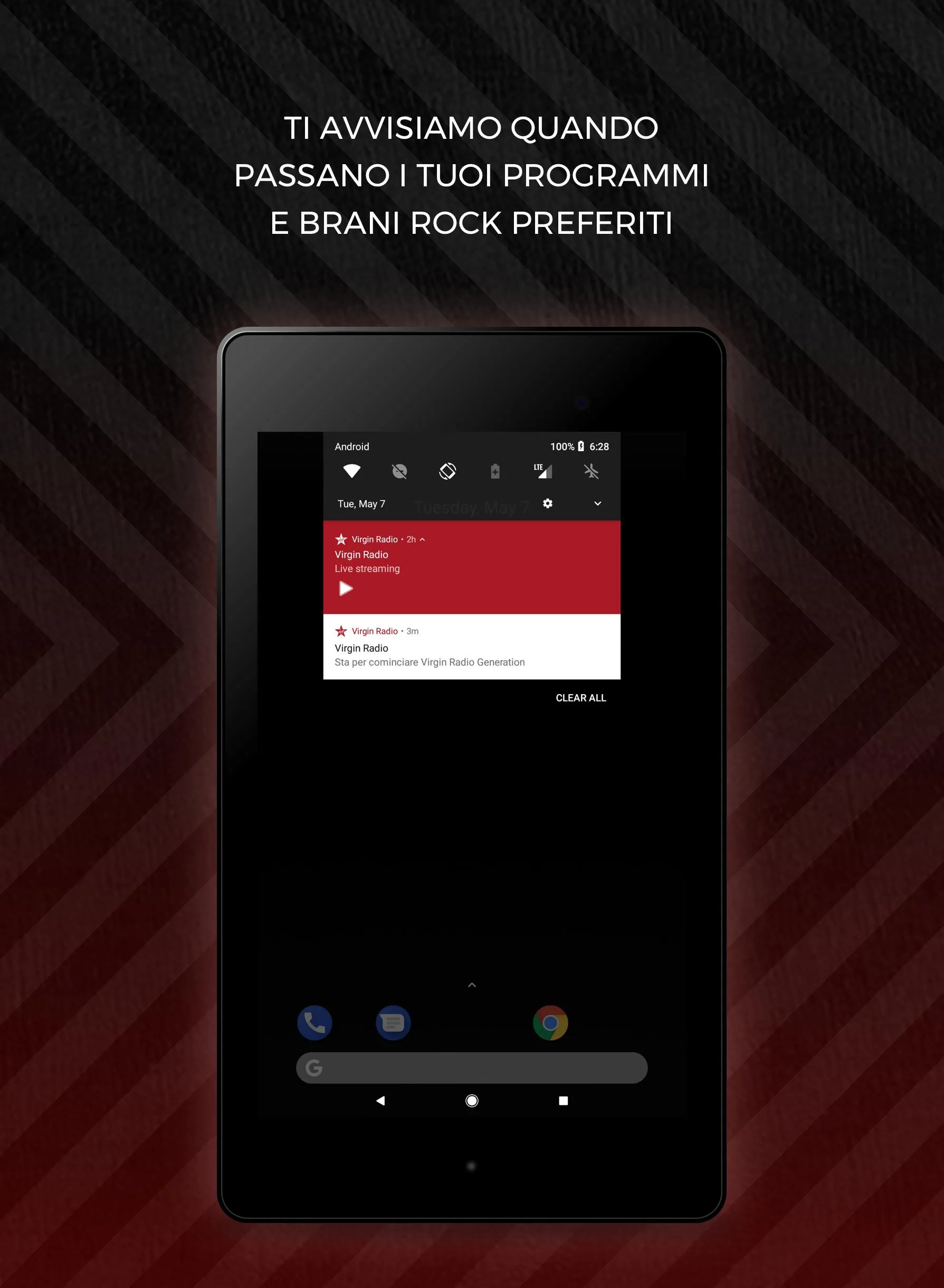 Virgin Radio Italy | Indus Appstore | Screenshot