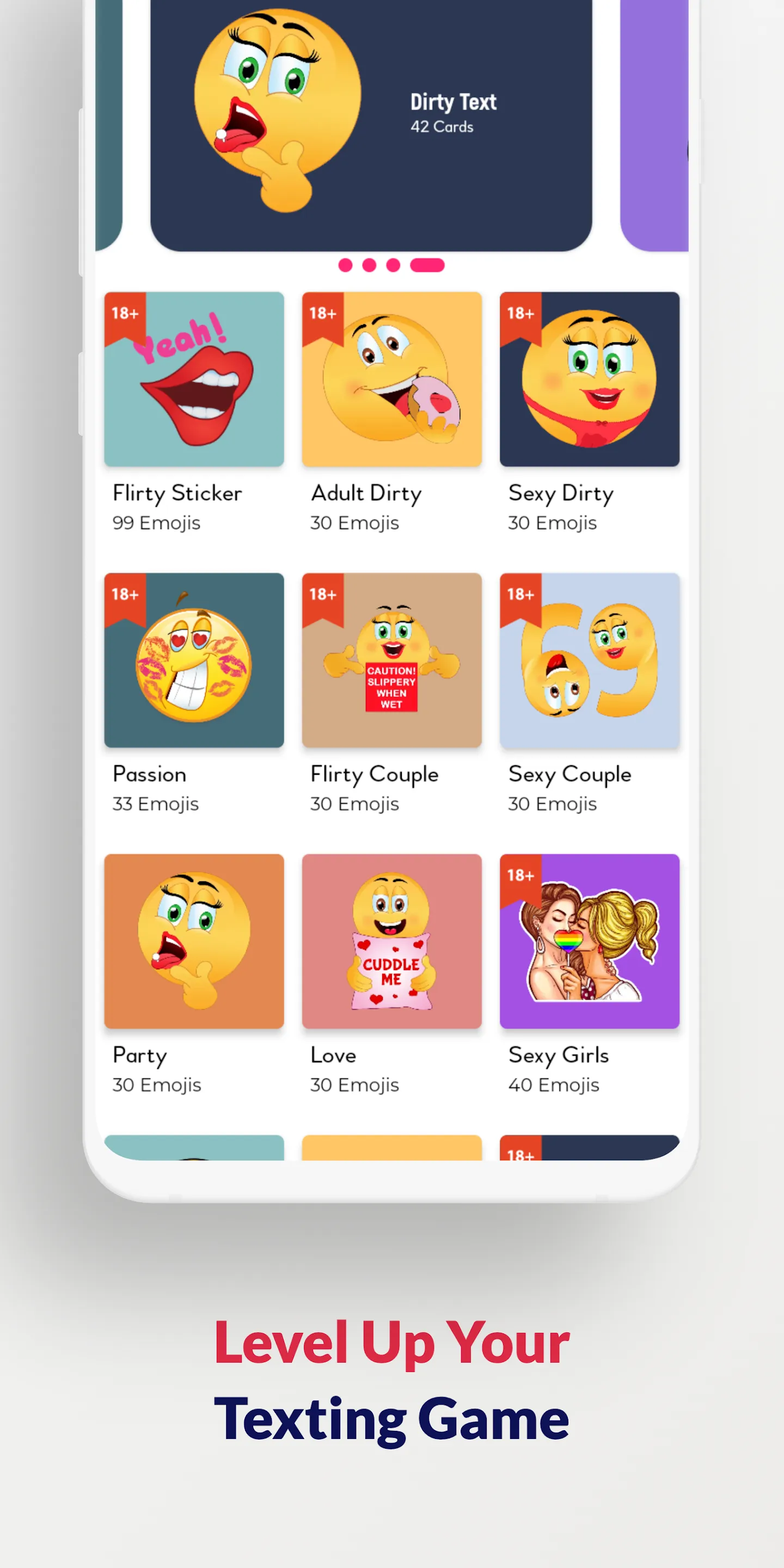 Adult Emoji Sexy Dirty Sticker | Indus Appstore | Screenshot