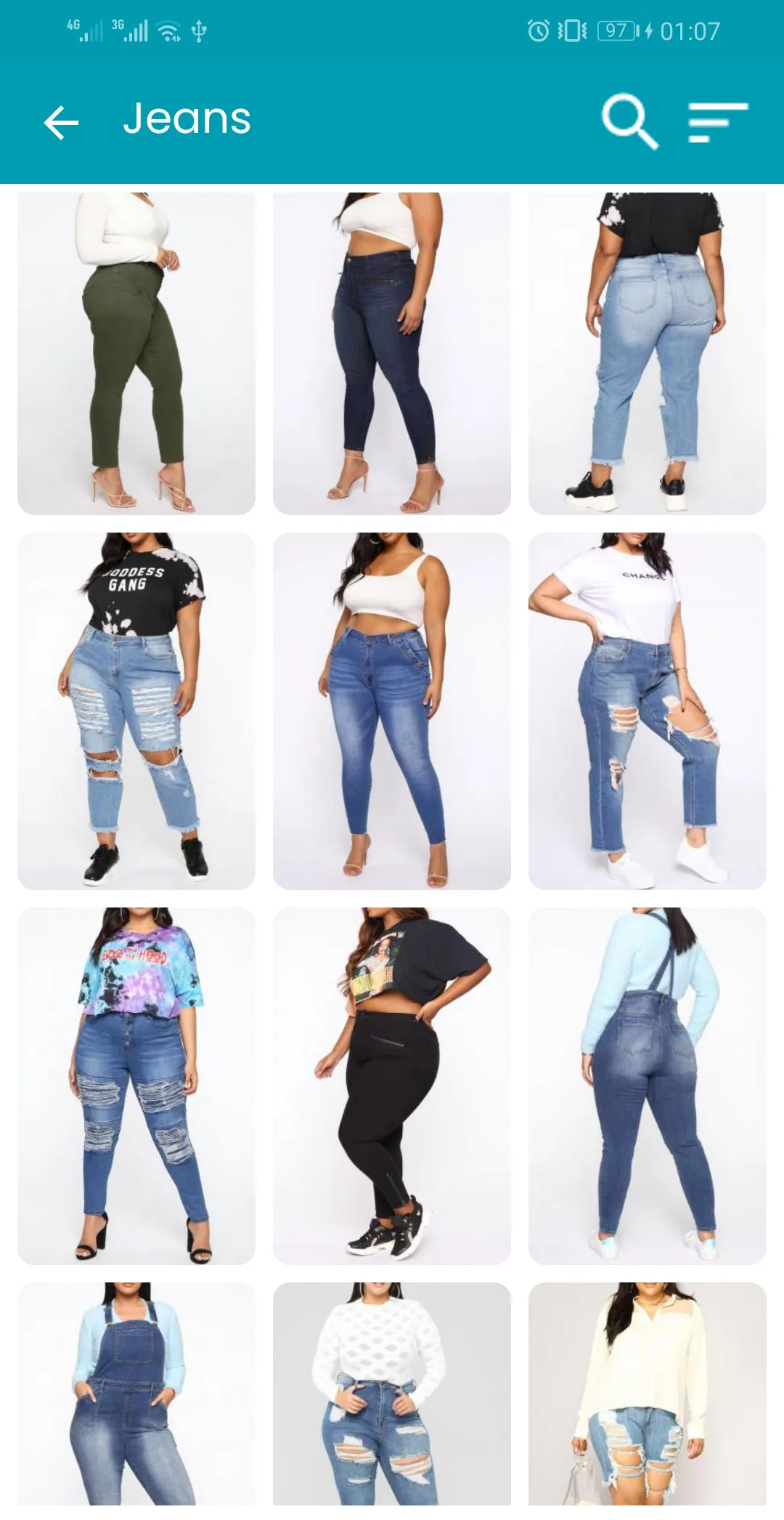 Plus size jeans for women | Indus Appstore | Screenshot