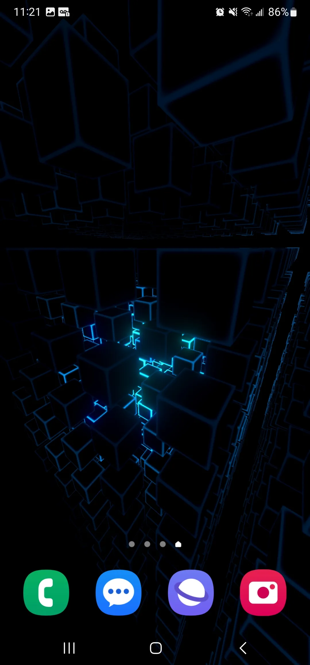 Infinity Cubes Live Wallpaper | Indus Appstore | Screenshot