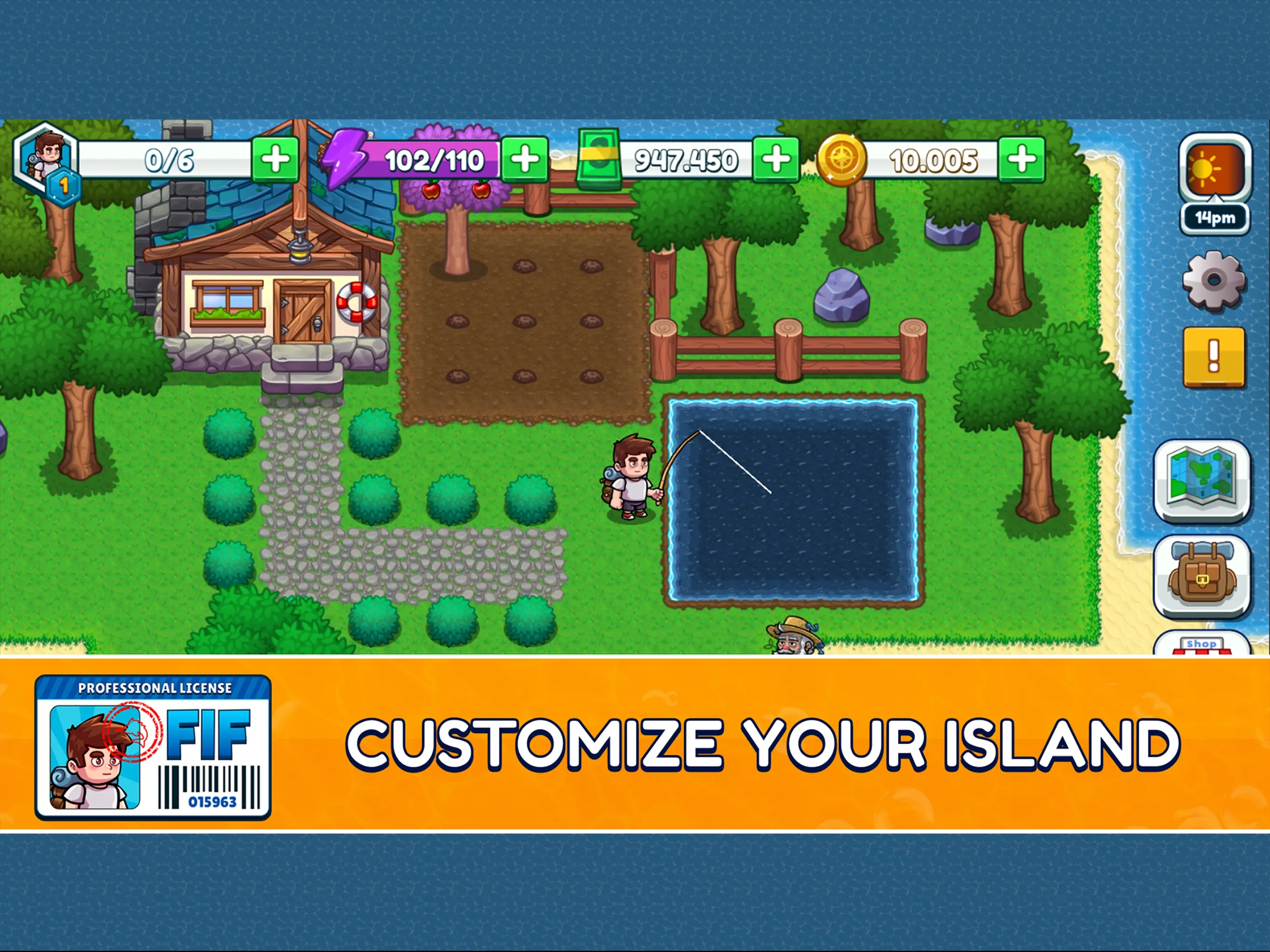 Nautical Life 2: Fishing RPG | Indus Appstore | Screenshot