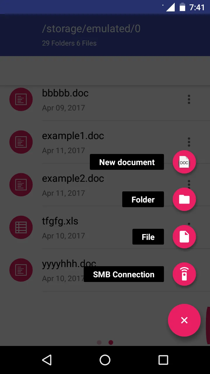 AndroWriter document editor | Indus Appstore | Screenshot