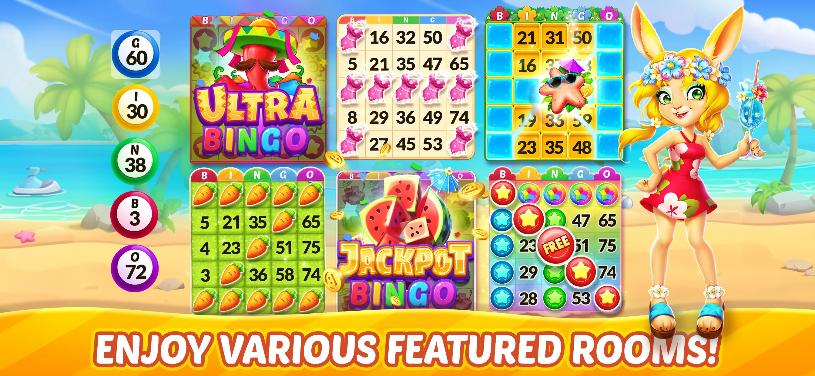 Bingo Aloha-Bingo tour at home | Indus Appstore | Screenshot