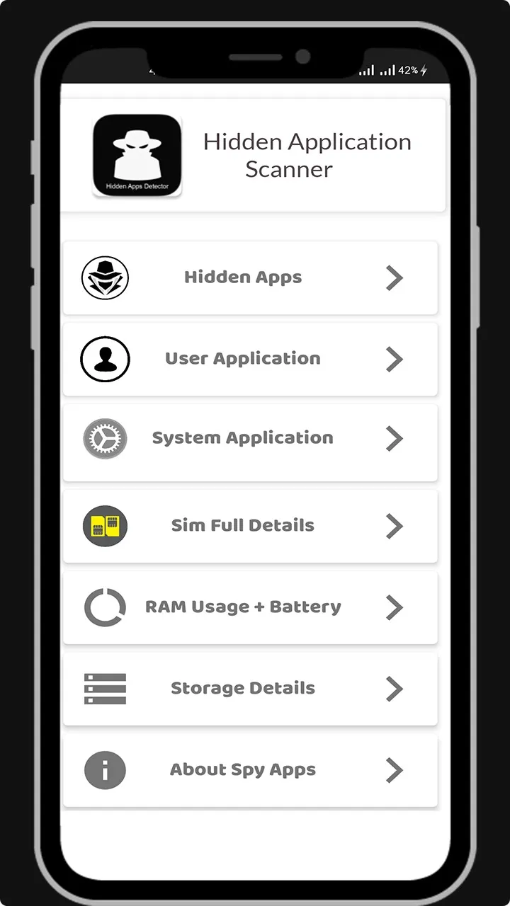 Hidden Apps Detector | Indus Appstore | Screenshot