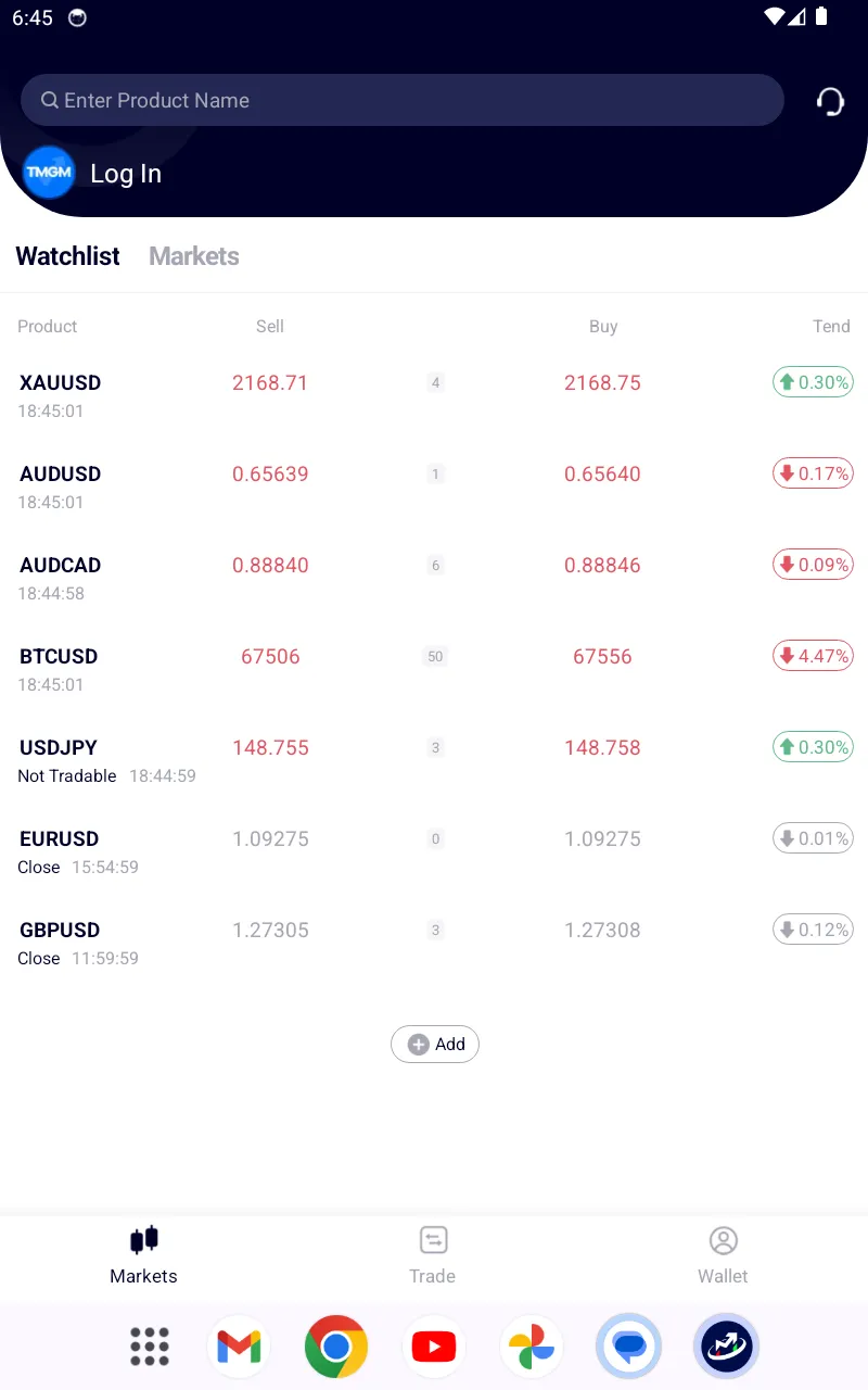 TMGM: Global CFD Trading App | Indus Appstore | Screenshot