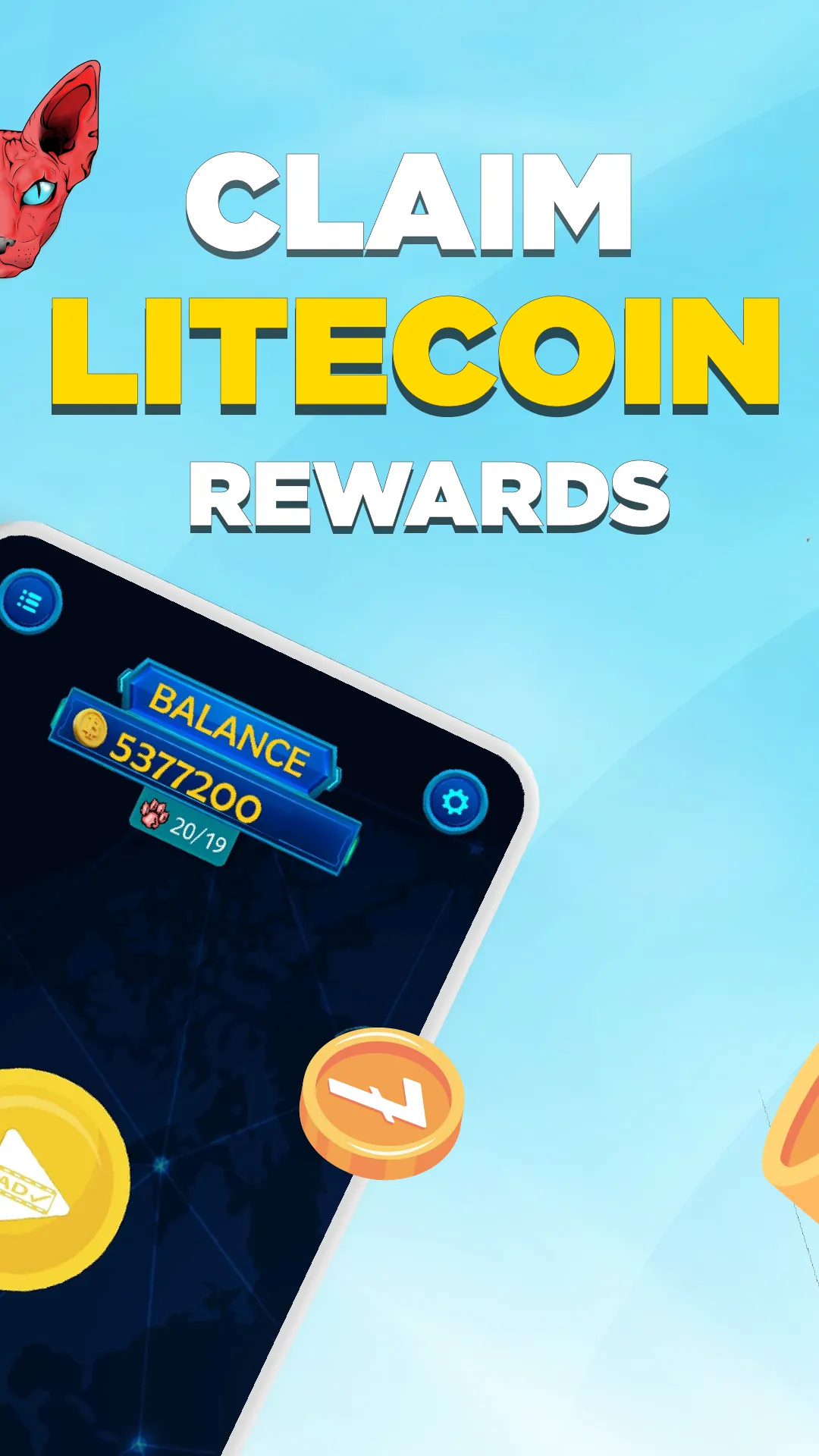 Crypto Flip Litecoin Giveaway | Indus Appstore | Screenshot