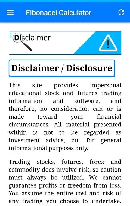 Stop Loss & Target Calculator | Indus Appstore | Screenshot