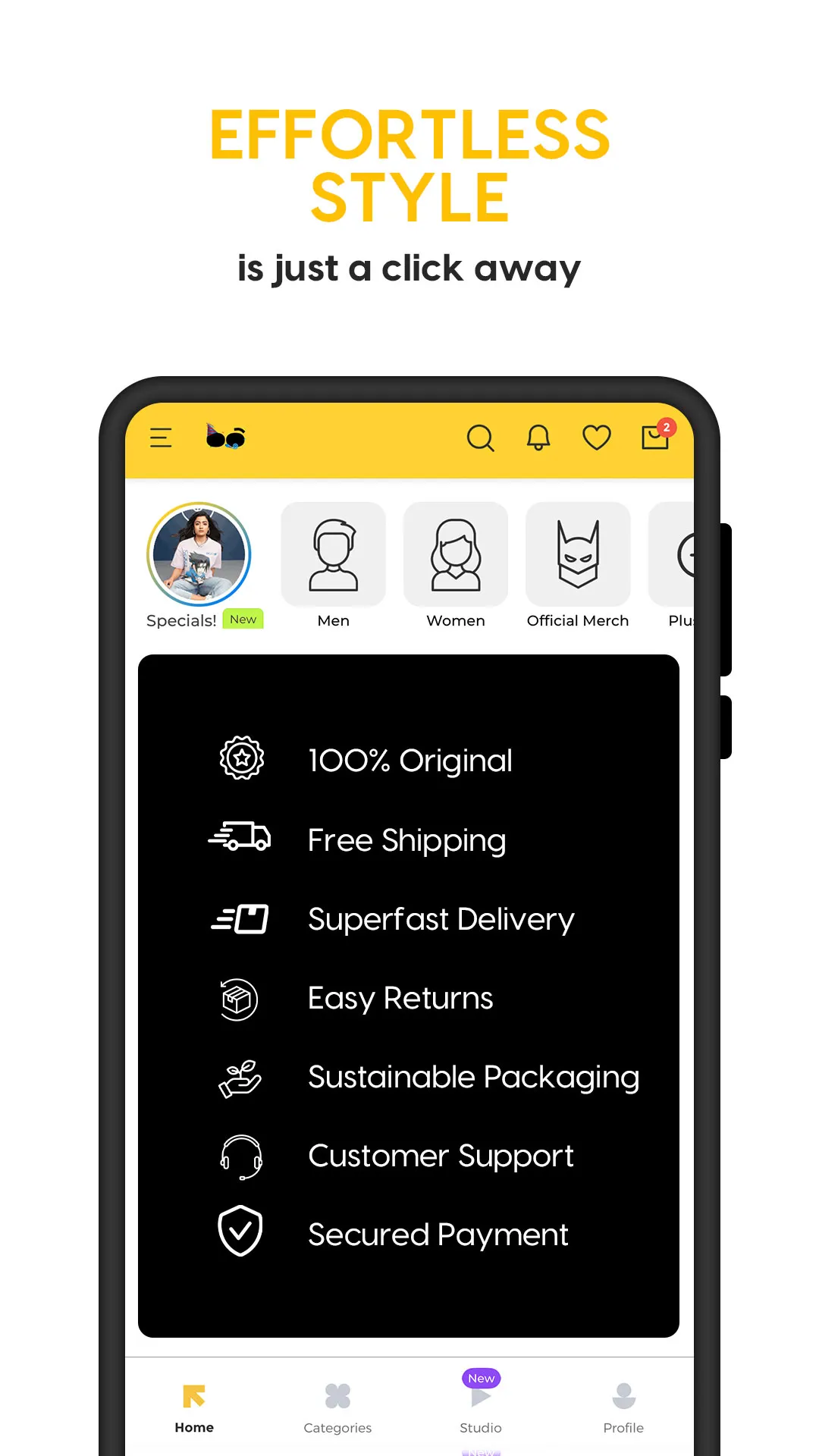 Bewakoof - Online Shopping App | Indus Appstore | Screenshot
