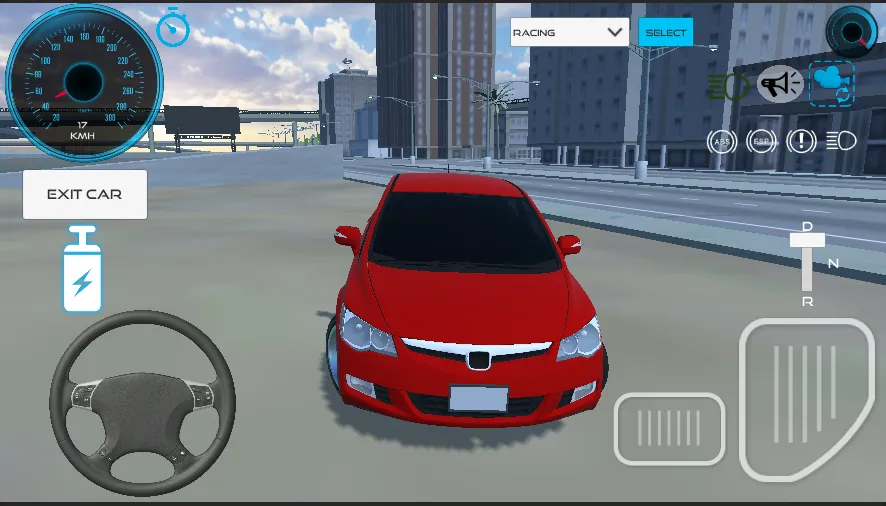 Honda Civic Car Game | Indus Appstore | Screenshot