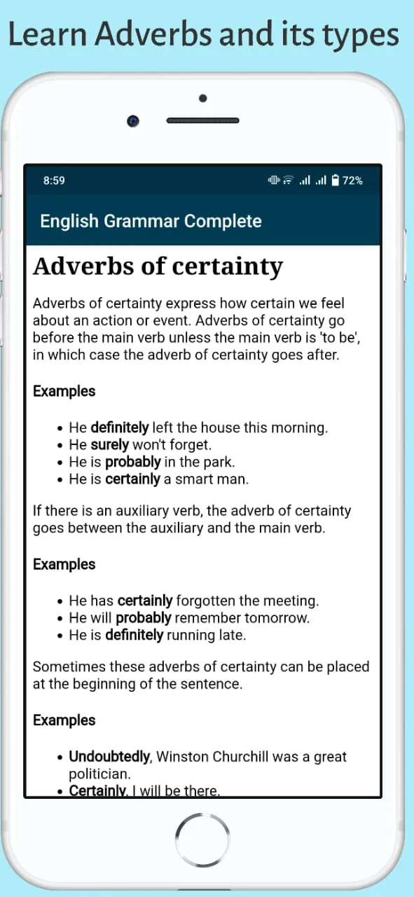 Complete English grammar Book | Indus Appstore | Screenshot