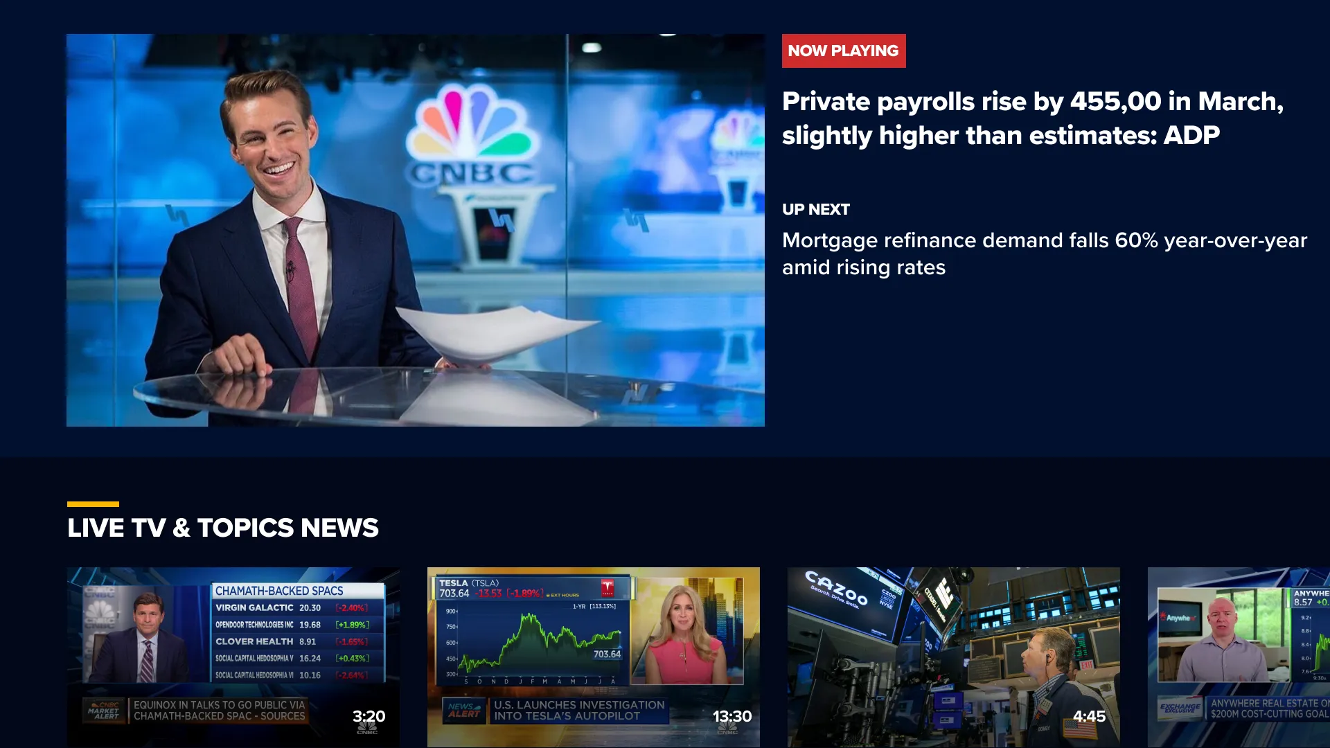 CNBC: Business & Stock News | Indus Appstore | Screenshot