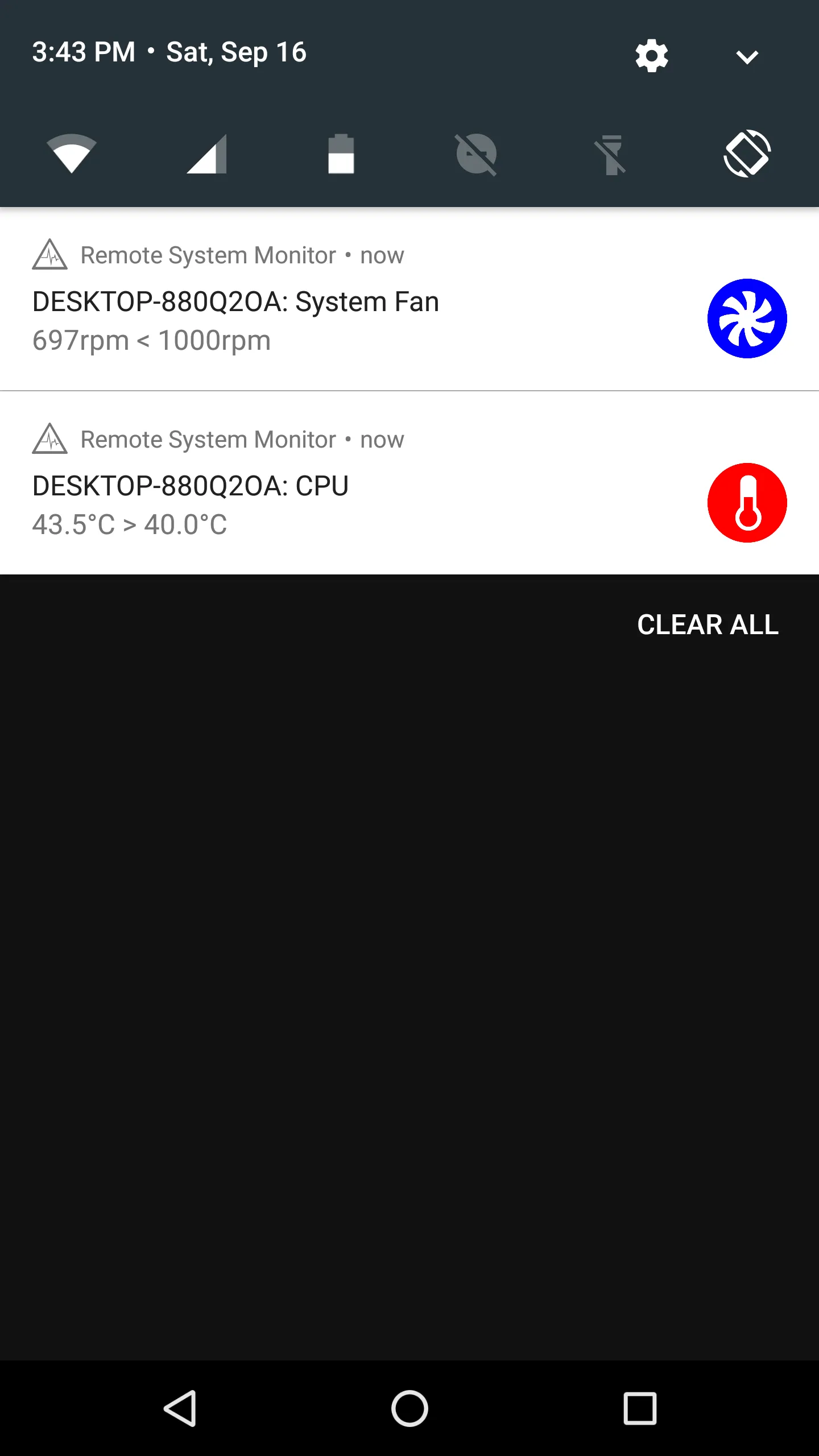 Remote System Monitor | Indus Appstore | Screenshot