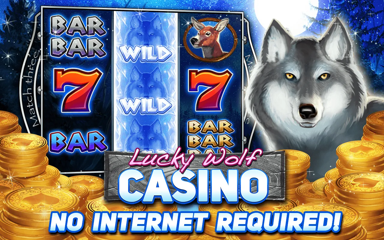 Slots Lucky Wolf Casino Slots | Indus Appstore | Screenshot