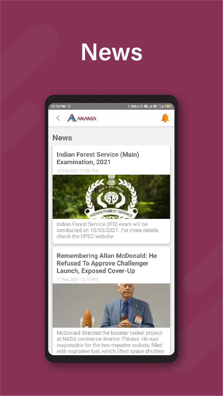 Ananta Civil Service Academy | Indus Appstore | Screenshot