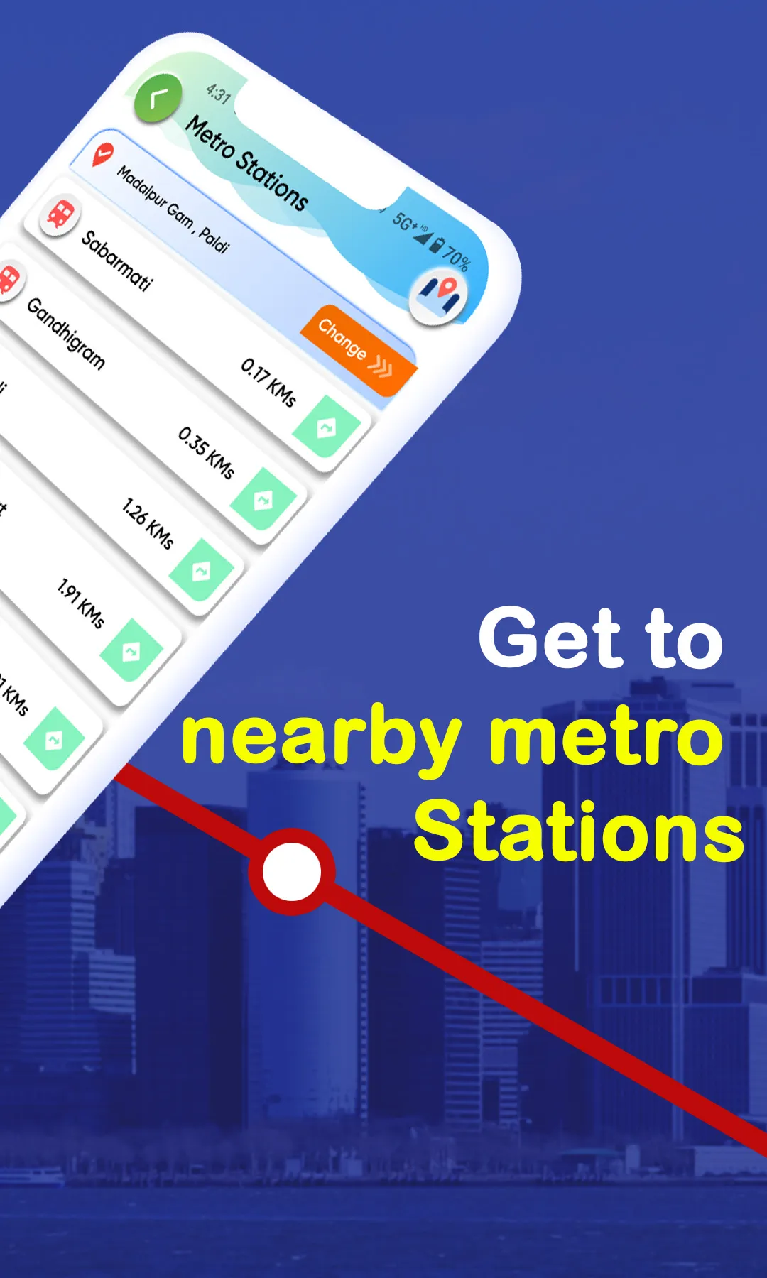 Ahmedabad Metro & BRTS Bus App | Indus Appstore | Screenshot