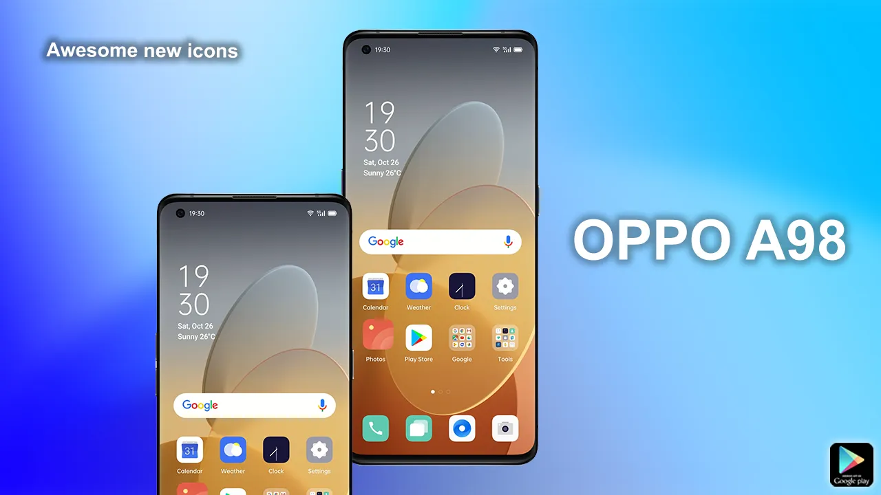 OPPO A98 Wallpapers & Launcher | Indus Appstore | Screenshot