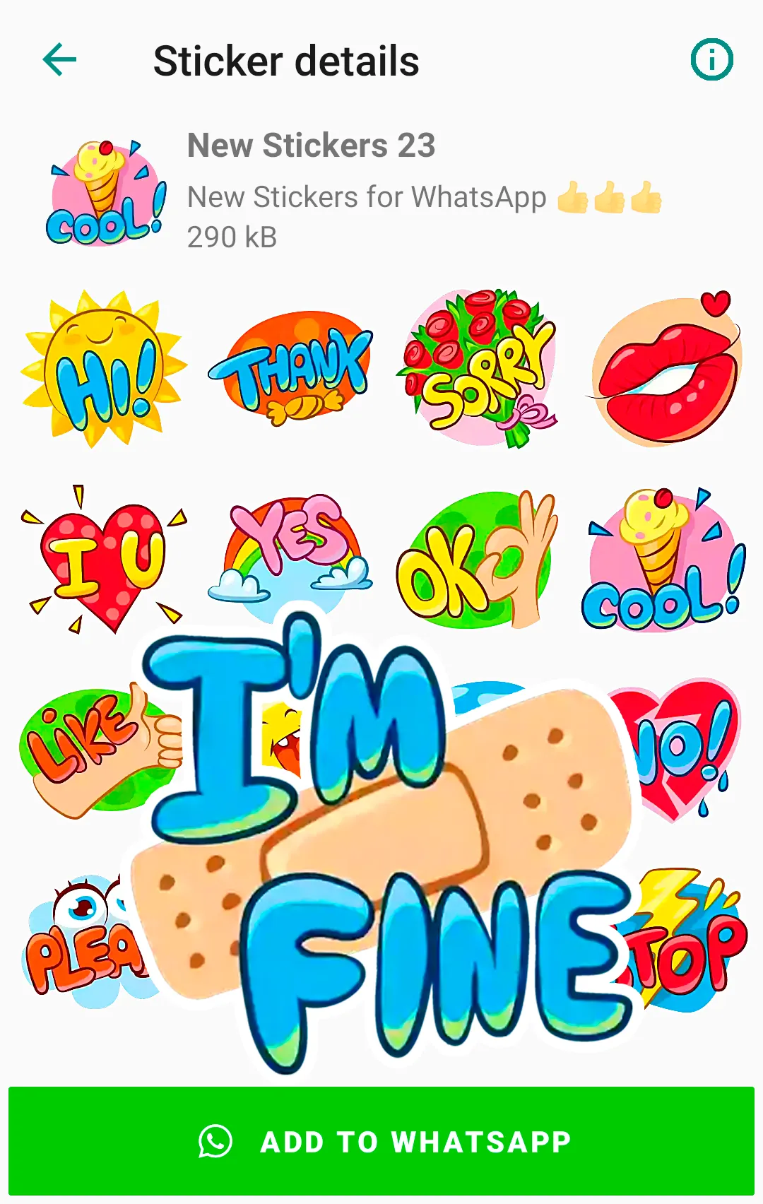Emoji Stickers for WhatsApp | Indus Appstore | Screenshot