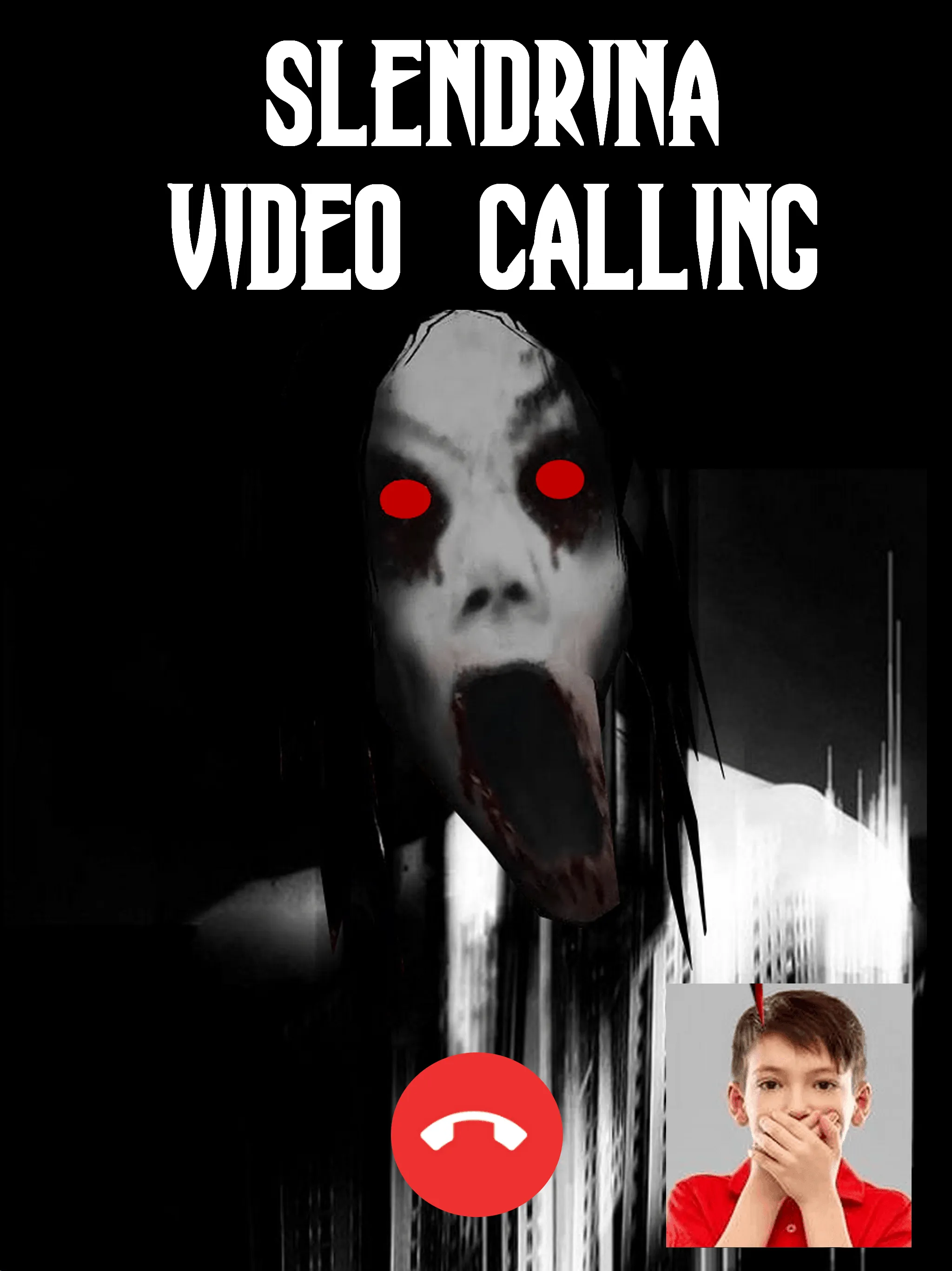 Slender Scary Ghost Call prank | Indus Appstore | Screenshot