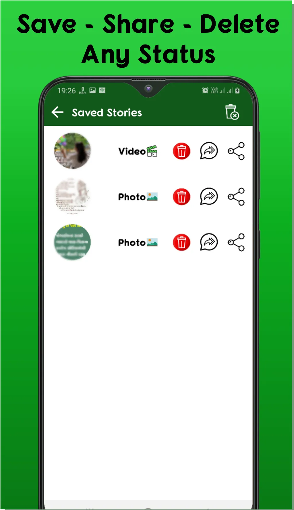 Status saver: Story Downloader | Indus Appstore | Screenshot