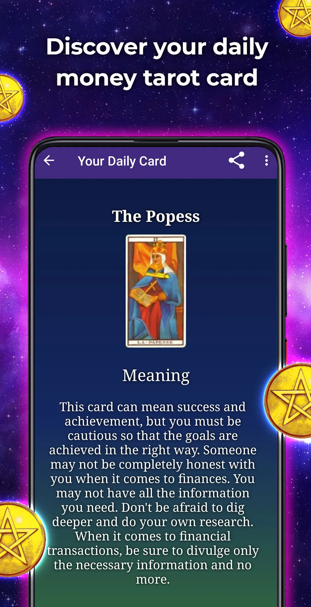 Money and Career Tarot | Indus Appstore | Screenshot