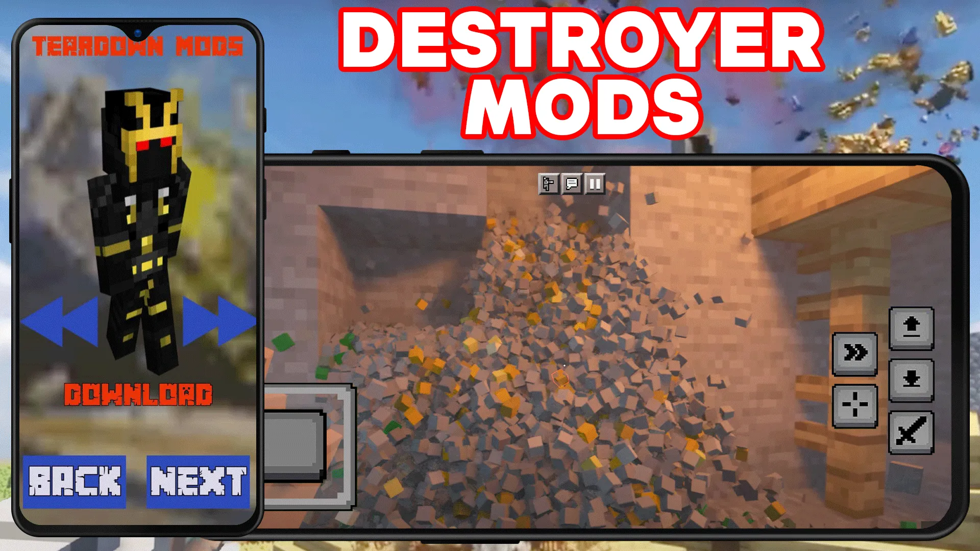 Mods Destroy for Minecraft PE | Indus Appstore | Screenshot