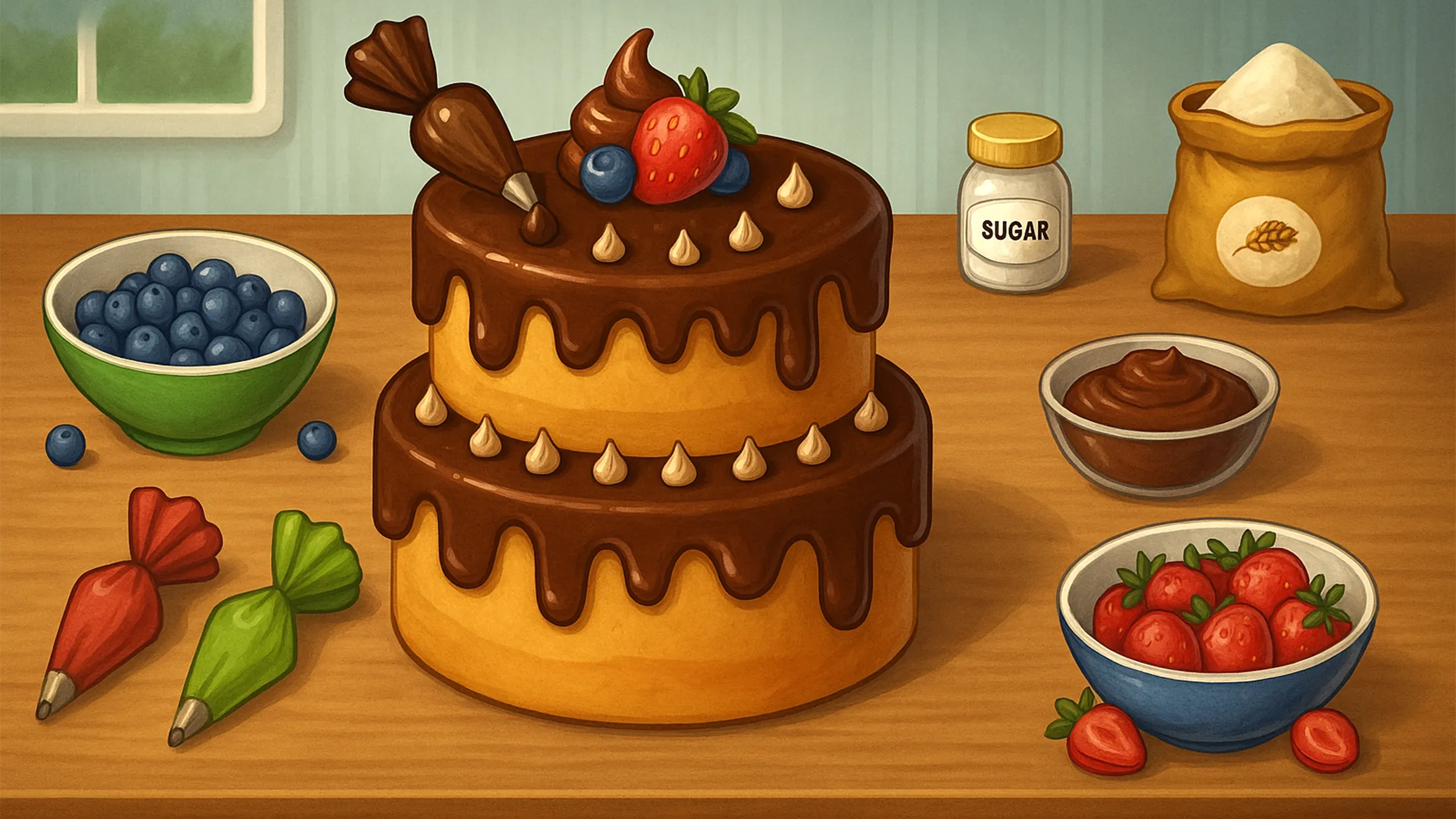 Kitchen Set Cooking Games Bake | Indus Appstore | Screenshot